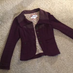 Free People Pea Coat/ Whimsical Steampunk Coat